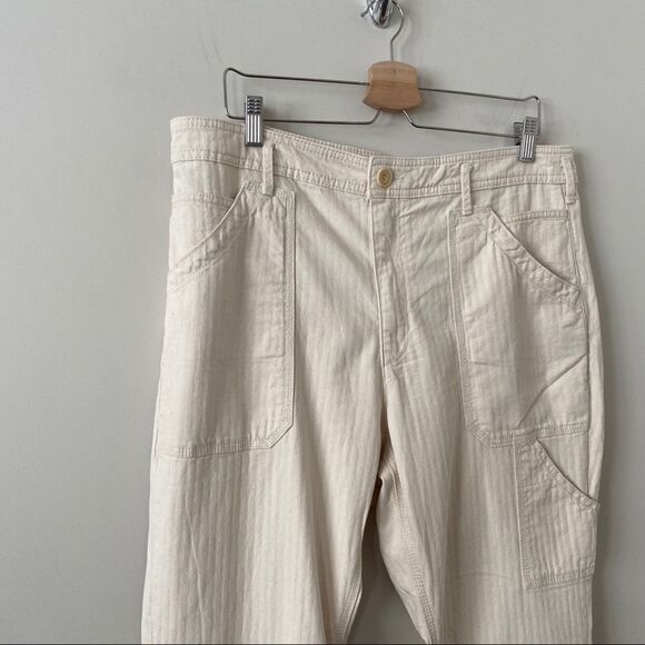 Anthropologie “Herringbone Carpenter” Pants - Picture 5 of 10
